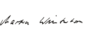 Martin Winterkorn (handwriting)
